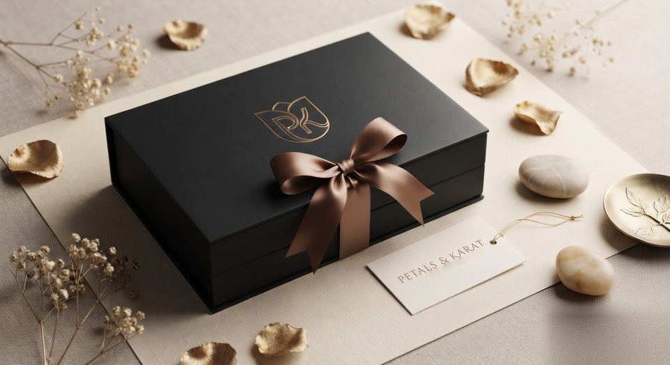 The Petals & Karat signature box